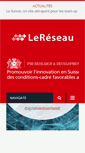 Mobile Screenshot of lereseau.ch